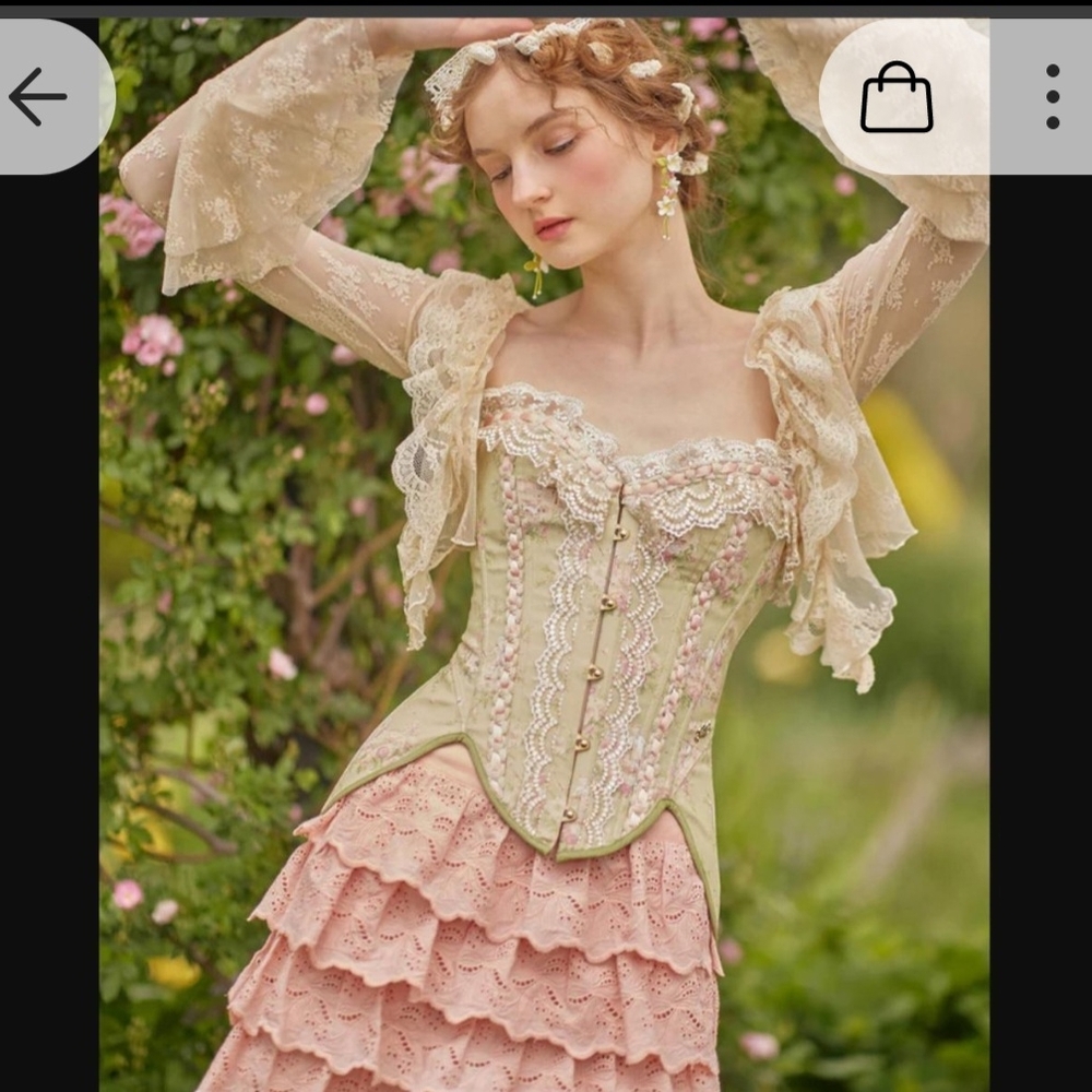 Elegant Lace Floral Bolero Cardigan in Cream by Lacemade